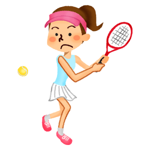 Mujer Jugando al tenis