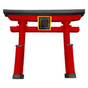 Torii (The entrance to a sacred shrine)