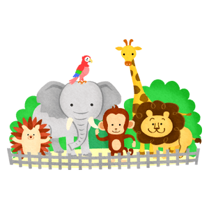 動物園の無料イラスト フリーイラスト素材集 ジャパクリップ